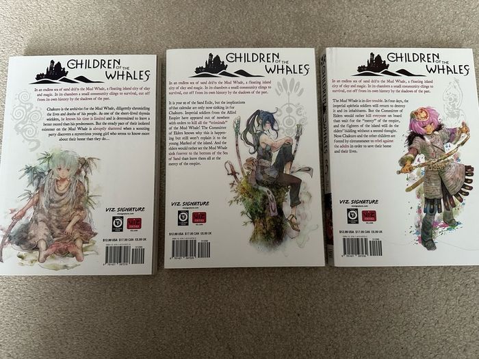 Children of the Whales Manga Vol 1-3