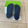 Crocs (Crocband) - navy with brown and white band  (Men's U.K. size 10). Image 3