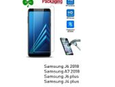 Premium Tempered Glass For Samsung Galaxy A7 2018/ J6 2018/  J6 plus/ J4 plus Screen Protector Film Guard