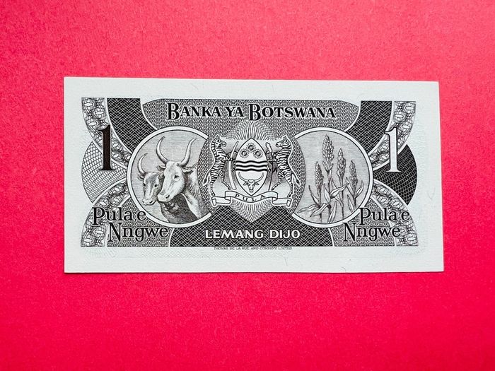 Botswana  1 Pula  1983. Pick  6  SCARCE  ( Uncirculated )