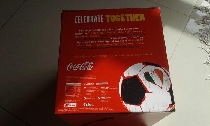 Coca Cola/Brazil 2014 World Cup Football.