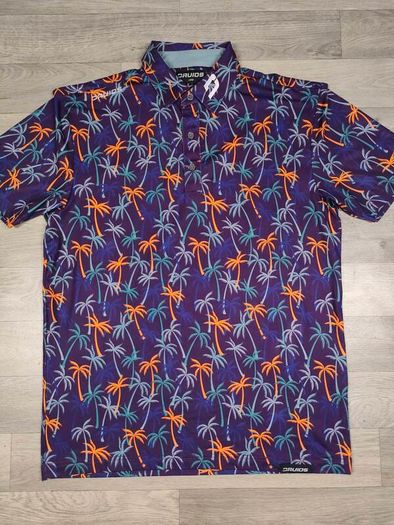 Druids Golf Polo Shirt Mens Large
