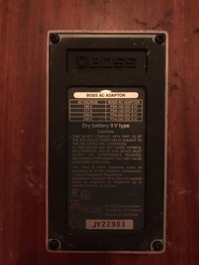 Boss loop pedal
