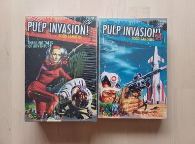 Pulp Invasion Kickstarter Solo Card Game & Expansion 2021 SEALED NEW