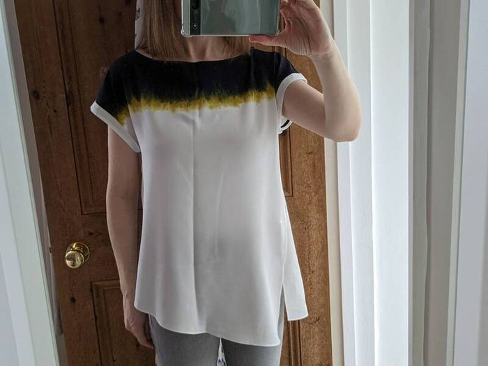 Zara Dye Effect Top