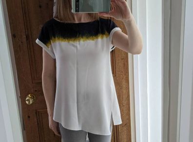 Zara Dye Effect Top