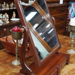 Victorian Mahogany Dressing Mirror