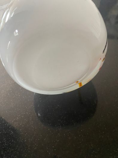Stunning German art glass  mouth blown vase