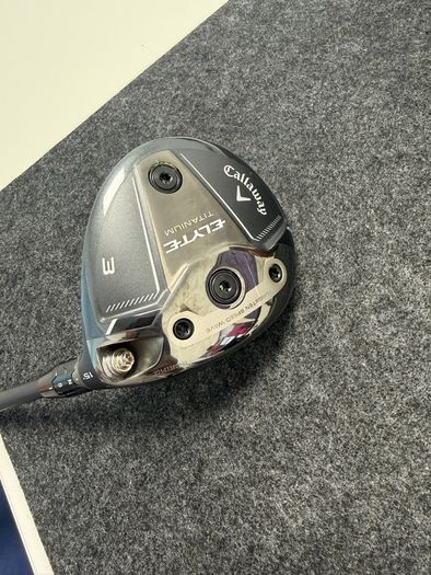 Callaway Elyte Titanium 3 Wood 15degree TENSEI 1K Black 75 X-Stiff