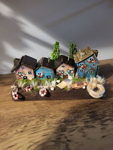 Handcrafted wooden houses!