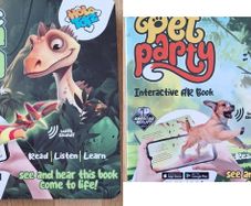 Holo Totz Dinos and Pet Interactive AR Books