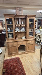 Victorian Pine Kitchen Dresser