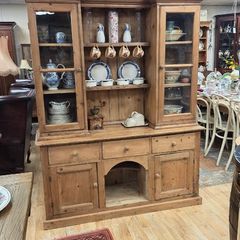 Victorian Pine Kitchen Dresser