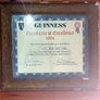 Rare Vintage 1994 Guinness Certificate Excellence Image 5
