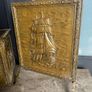 Brass fire screen / turf box Image 6