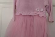 Girls Pink Dress 3-6mths