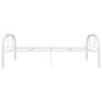 Bed Frame White Metal 90x200 cm Image 5