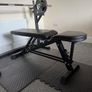 Bench press, squat rack, weights Image 3