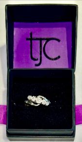 Antique gold and platinum ring