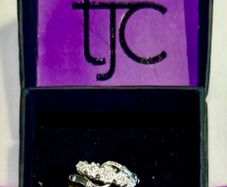 Antique gold and platinum ring