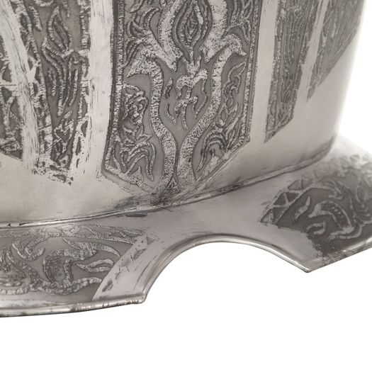 Medieval Knight Body Armour Cuirass Replica LARP Silver Steel