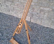 Set of 3 Quality Wooden Art Easels (Studio, Field & Tabletop)