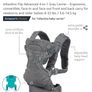 Infantino Flip Advanced 4 in 1 Grey Baby Carrier Image 5