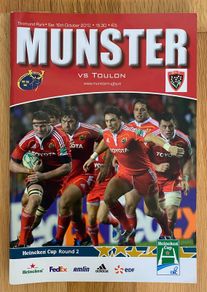 2010 Munster v Toulon - Heineken Cup Programme