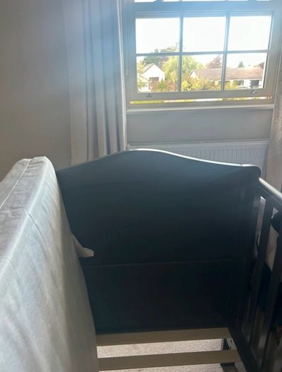 cot bed with Mattress