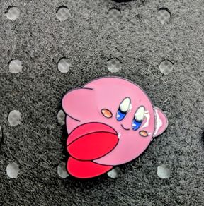 kirby enamel pin