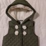Max Studio Quilted Hooded Gilet Jacket Image 6