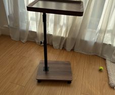 adjustable tv tray end table