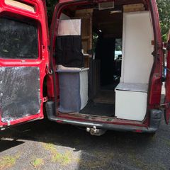 Camper Van on logbook tested on text and  solar panel