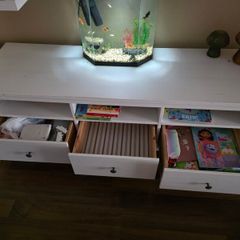 IKEA Hermes Hardwood Unit - White