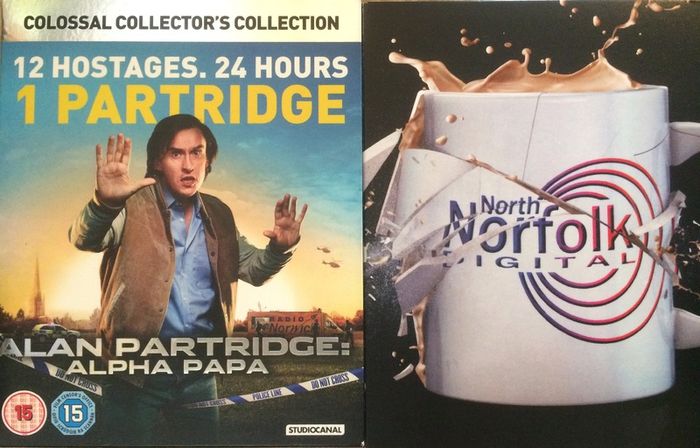 Alan Partidge: Alpha Papa (Colossal Collector's Collection Boxset) Steve Coogan & Colm Meaney [Blu-ray + DVD Movie & CD Soundtrack]