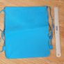 New - A Super Cute Smurfs Drawstring Bag - 2 Pockets, Shoulder Straps & Handles Image 3