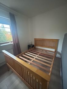 Solid Wood Bed Frame - Double
