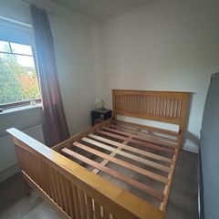 Solid Wood Bed Frame - Double
