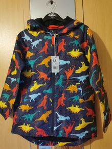 BNWT - Mothercare Dinosaur print jacket 7-8yrs