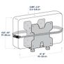 Ergotron Mini PC Mount (black) Image 4