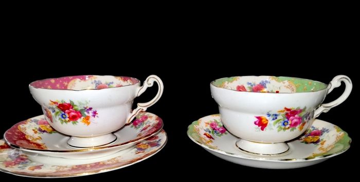 2 Stunning Paragon cup and saucer