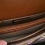 Tory Burch Britten Leather Woven Convertible Crossbody Handbag Image 4