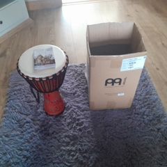 African style Djembe Medium pharoah script