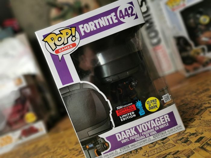 Dark Voyager Funko POP Vinyl Figure ! 2019 Fall Convention Exclusive ! Glow in the Dark ! Limited Edition ! Fortnite !