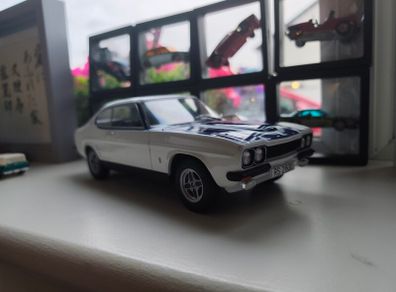 1:18 scale Ford Capri Mk1 RS 2600 by Model Car Group (MCG), model MCG18294