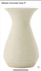 Belleek Cascade Vase 9"