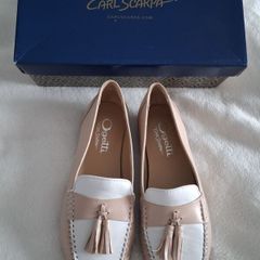 Carl Scarpa Hilde Ogetti Italian Leather Loafers - EU 38 UK 5 - BNWT RRP 159
