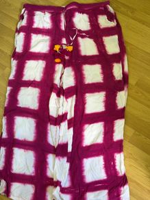 Monsoon Wide leg tie dye trousers size 18