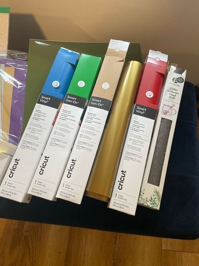 Cricut maker 4 with cricut tools and vinyl