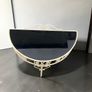 Vintage Console / Demi Lune Table Image 4